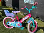 Trolls 16 inch kinderfiets meisjes, Fietsen en Brommers, Fietsen | Kinderfietsjes, Ophalen, Zo goed als nieuw, 16 tot 20 inch