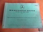 Onderdelen catalogus Mercedes 200 220 200D 220D W115 /8 1968, Auto diversen, Handleidingen en Instructieboekjes, Ophalen of Verzenden