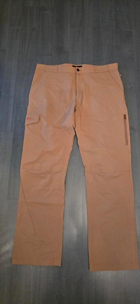 Fjallraven broek elastisch bruin maat 52 heren, Kleding | Heren, Broeken en Pantalons, Gedragen, Maat 52/54 (L), Bruin, Ophalen of Verzenden
