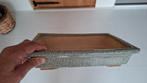 Grote Vintage bonsai schaal craquele, Ophalen of Verzenden, Gebruikt, Rond, Minder dan 30 cm