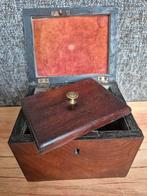 Antieke Engelse Theekistje Tea Caddy - Georgiaans, Ophalen of Verzenden