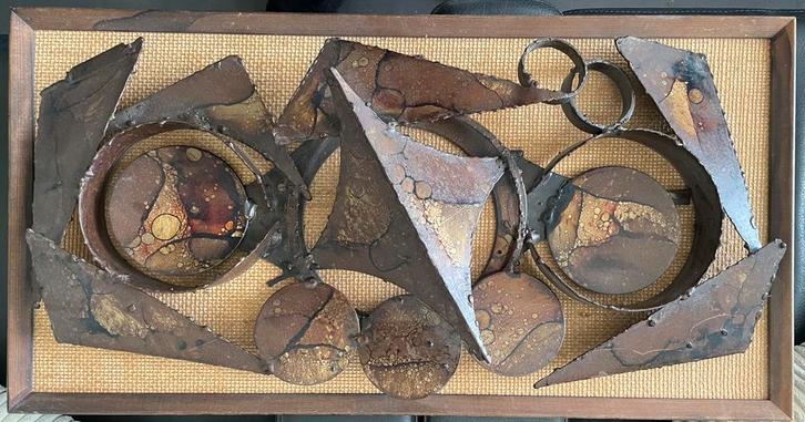 Vintage wandsculptuur - Henrik Horst, Huis en Inrichting, Woonaccessoires | Wanddecoraties, Gebruikt, Ophalen of Verzenden