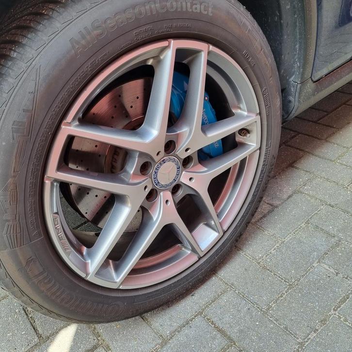 19" GLC amg velgen met all season banden, Auto-onderdelen, Banden en Velgen, Banden en Velgen, All Season, 19 inch, 235 mm, Terreinwagen