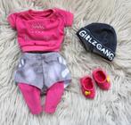 poppen kleding  babyborn 43 en grote zus en broer, Ophalen of Verzenden, Zo goed als nieuw, Babypop