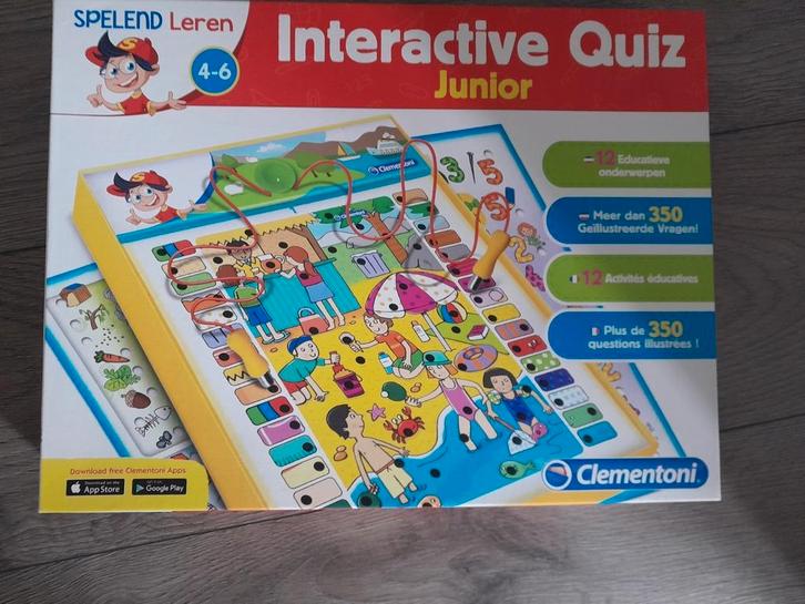 Interactive Quiz junior, Kinderen en Baby's, Speelgoed | Educatief en Creatief, Zo goed als nieuw, Ophalen