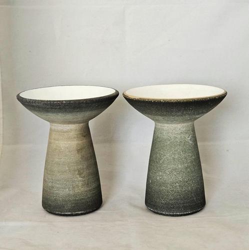 Bollenvazen. Potterie Ravelli. Mat glazuur., Antiek en Kunst, Antiek | Keramiek en Aardewerk, Ophalen of Verzenden