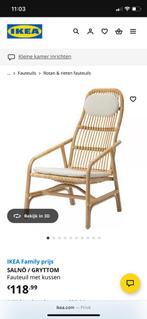 Rotan stoel nieuw van ikea, Huis en Inrichting, Fauteuils, Ophalen of Verzenden, Nieuw