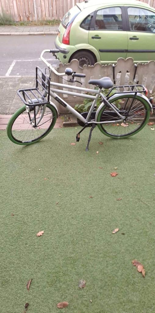 popal jtransportfiets 26inch, Fietsen en Brommers, Fietsen | Jongens, Gebruikt, 26 inch of meer, Handrem, Ophalen