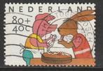 Nederland 1998 1786 Kind, Varken en haas, Gest Den Bosch, Ophalen of Verzenden, Na 1940, Gestempeld