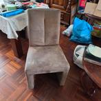 Nubud Stoel met Wieltjes - 4 Stuks, Ophalen, Gebruikt, Bruin, Vier