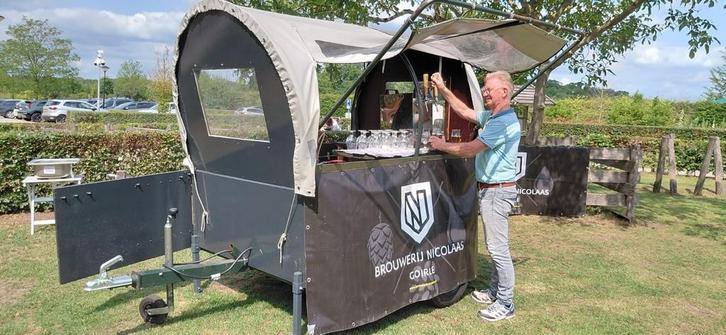 Mobiele biertap / festival aanhanger, Caravans en Kamperen, Tenten, Gebruikt, Ophalen
