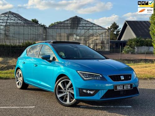 Seat Leon 1.4 EcoTSI 3x FR AUT | LED | Navi | Pano | Carplay, Auto's, Seat, Bedrijf, Te koop, Leon, ABS, Achteruitrijcamera, Adaptive Cruise Control
