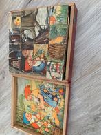 Blokken doosje, bouwdoos, Antiek en Kunst, Antiek | Speelgoed, Ophalen of Verzenden