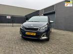 Peugeot 108 1.0 e-VTi Première Top Camera Clima Leer Led Ke, Auto's, Voorwielaandrijving, Euro 5, Gebruikt, Zwart