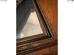 Mooie geslepen spiegel, Antiek en Kunst, Antiek | Spiegels, Ophalen of Verzenden, Rechthoekig