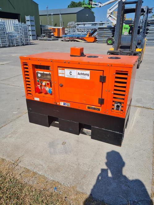 Europower generator / aggregaat 11KVA 2016 Kubota 3-cilinder, Doe-het-zelf en Verbouw, Aggregaten, Ophalen