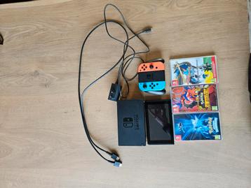 Te koop: Nintendo Switch en diverse Pokémon games! beschikbaar voor biedingen