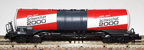 Minitrix ketelwagon  Schwechat 2000 (Nieuw), Hobby en Vrije tijd, Modeltreinen | N-Spoor, Nieuw, Wagon, Gelijkstroom, Overige merken