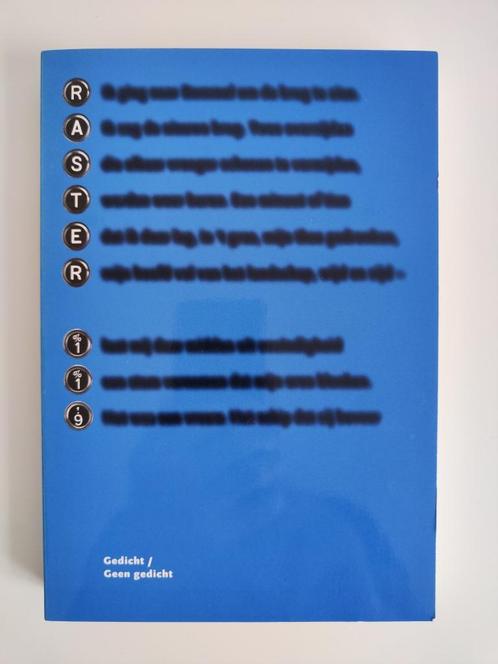 Raster 119 : Gedicht / Geen gedicht, Boeken, Literatuur, Zo goed als nieuw, Nederland, Ophalen of Verzenden