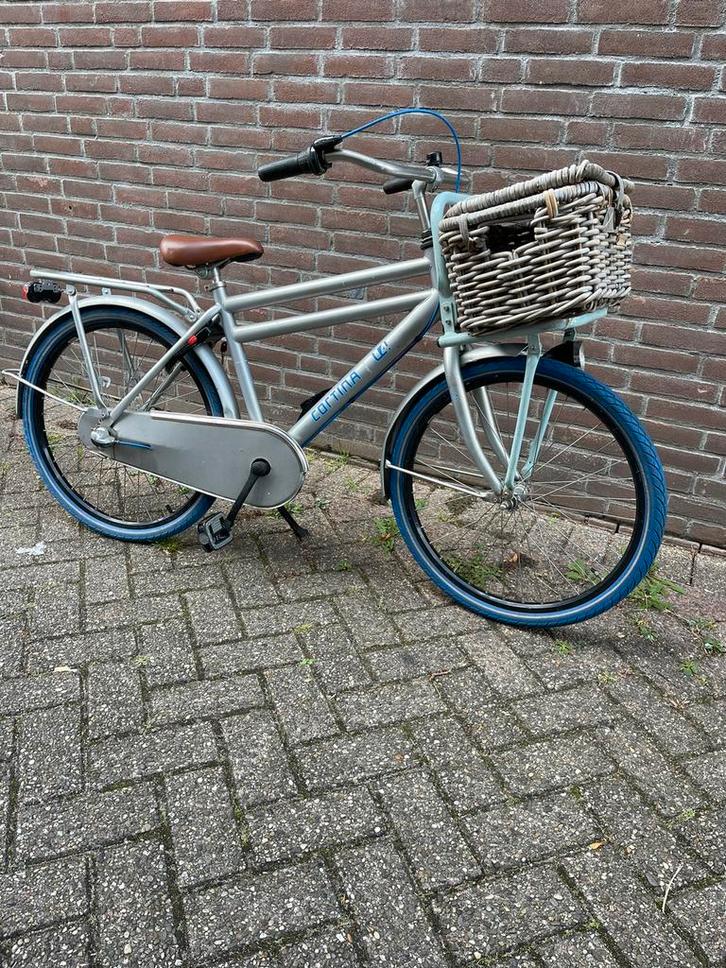 Cortina u4 transportfiets / jongensfiets schoolfiets, Fietsen en Brommers, Fietsen | Jongens, Zo goed als nieuw, 24 inch, Versnellingen