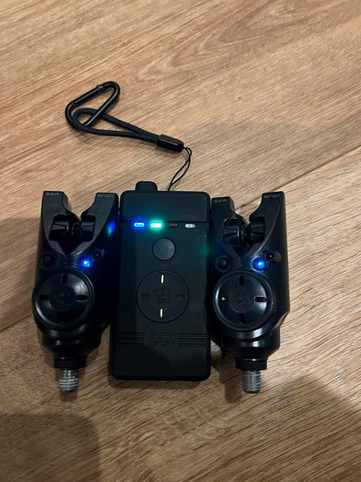 Nash S5R Beetmelders - 2+1 Set, Watersport en Boten, Hengelsport | Karpervissen, Zo goed als nieuw, Overige typen, Ophalen of Verzenden