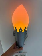 Twee vintage IKEA FACKLA fakkel kasteel ridder vuur lampen, Ophalen of Verzenden