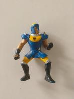 Vintage Simba Gladiator Figure Blue Yellow Armor 1990s, Ophalen of Verzenden, Gebruikt