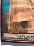 Rotterdamsche Lloyd Litho Affiche 103x72, Ophalen of Verzenden