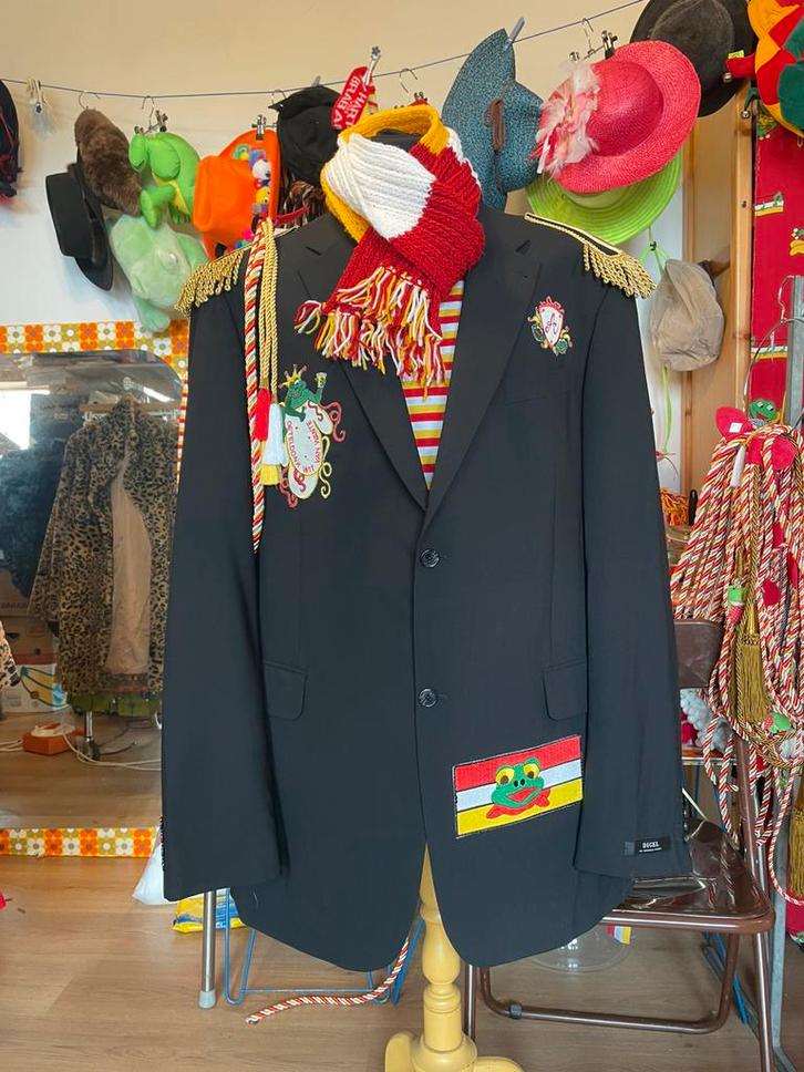 Heren jas oeteldonk XXL, Kleding | Heren, Carnavalskleding en Feestkleding, Nieuw, Kleding, Carnaval, Maat 56/58 (XL), Ophalen of Verzenden