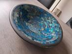 Glas Mozaïek Schaal Ruim 40cm Doorsnede Top Stuk ZGAN, Ophalen, Zo goed als nieuw, Rond, Glas