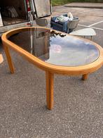 Prachtige vintage bamboe rohe eettafel, Ophalen, Huis en Inrichting