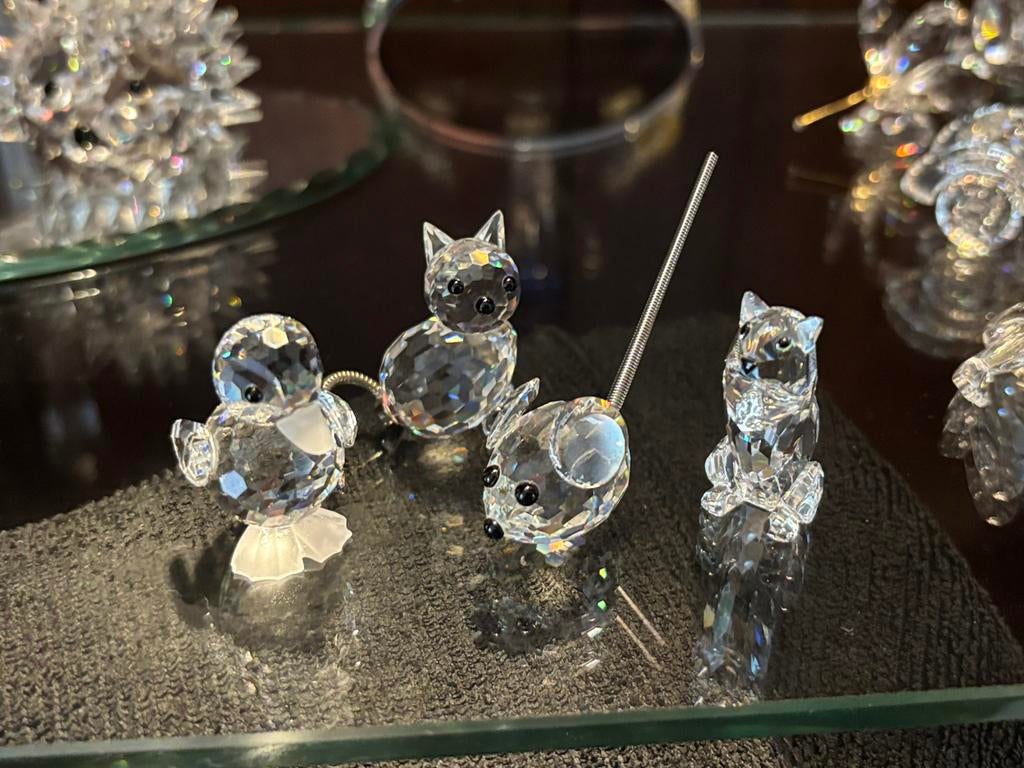 Swarovski stukken 5 stuks, Ophalen of Verzenden, Zo goed als nieuw, Figuurtje