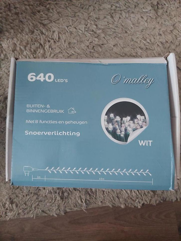 Nieuwe O'Malley LED Lampjes - 48m + 3m snoer, Diversen, Kerst, Nieuw, Ophalen of Verzenden