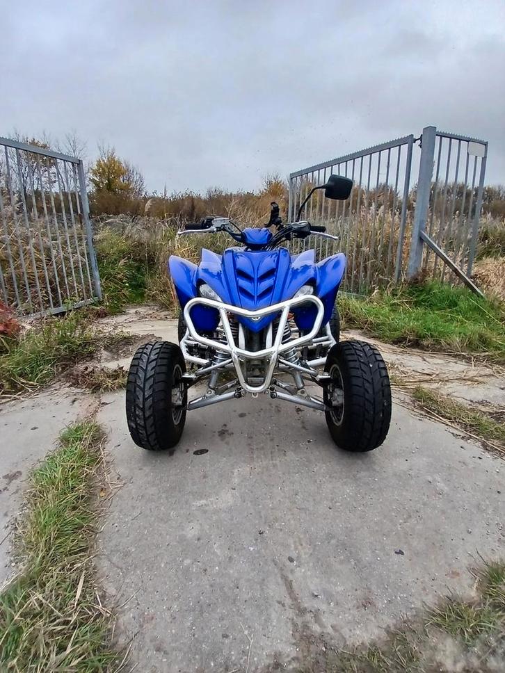 Yamaha  yfm 350 Blauw, Motoren, Quads en Trikes, Ophalen
