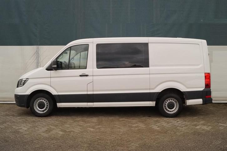 Volkswagen Crafter 2.0 TDI 140pk Dubbel Cabine Trend -AIRCO-, Auto's, Bestelauto's, Bedrijf, ABS, Achteruitrijcamera, Airbags