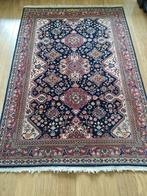 Handgeknoopt perzisch tapijt kashan 210 x 142, Huis en Inrichting, 200 cm of meer, Gebruikt, Rechthoekig, Ophalen of Verzenden