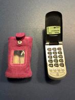 Speelgoed klaptelefoon mobiele telefoon in tasje, Ophalen of Verzenden, Gebruikt, Ontdekken