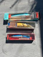 3 grote nieuwe pluggen( rapala en silstar), Watersport en Boten, Hengelsport | Roofvissen, Ophalen of Verzenden, Zo goed als nieuw