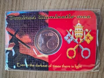 Exclusive private release coincard 5 euro cent Vatican City  beschikbaar voor biedingen