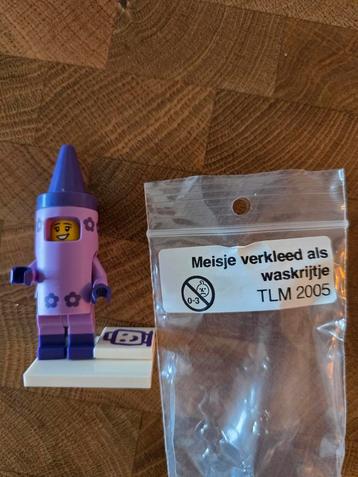Lego Minifiguur TLM 2005 - Meisje Verkleed als Krijtje beschikbaar voor biedingen