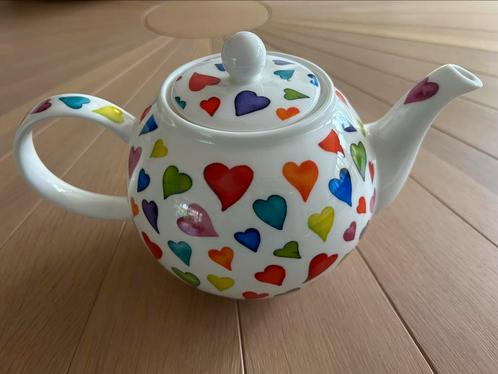 Theepot Dunoon Warm Hearts Caroline Bessey, Huis en Inrichting, Keuken | Servies, Zo goed als nieuw, Overige typen, Overige stijlen