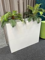 Plantenbak wit (4x) prijs per.stuk, Overige materialen, Minder dan 30 cm, 100 cm of meer, Ophalen of Verzenden