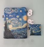 LOQI laptophoes en opvouwtas, nieuw Van Gogh Sterrennacht, Loqi, Zo goed als nieuw, Verzenden, 14 inch