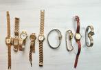 4 Analoge, 5 Quartz dameshorloges., Overige merken, Overige materialen, Gebruikt, Polshorloge