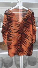 Opera Tuniek/Blouse Tijgerprint Maat 40, Kleding | Dames, Maat 38/40 (M), Opera, Oranje, Ophalen of Verzenden