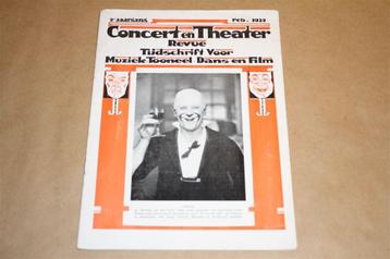 Magazine - Concert en Theater Revue - Februari 1932 !! beschikbaar voor biedingen