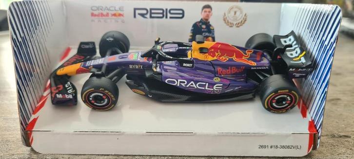 Nieuw bburago RB19 MAX VERSTAPPEN winner Las Vegas Gp lim.ed, Hobby en Vrije tijd, Modelauto's | 1:43, Nieuw, Auto, Overige merken