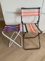 Vintage camping stoeltje/ krukje, Caravans en Kamperen, Kampeermeubelen, Ophalen of Verzenden, Gebruikt, Campingstoel