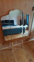 Mooie vintage spiegel drieluik, Huis en Inrichting, Woonaccessoires | Spiegels, Minder dan 100 cm, Rechthoekig, Zo goed als nieuw