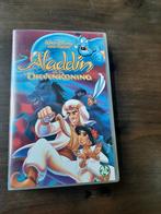 Walt Disney Aladdin en de dievenkoning videoband., Cd's en Dvd's, VHS | Kinderen en Jeugd, Gebruikt, Tekenfilm, Alle leeftijden